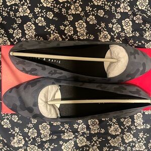 Kelly and Katie Camo flats